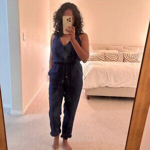 Rebecca Minkoff XS navy blue jumpsuit